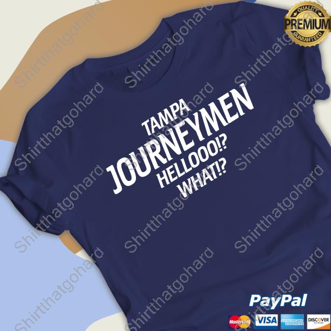 Tampa Journeymen Hellooo What Long Sleeve Tee Marc Topkin