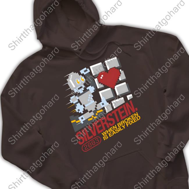 Official Silverstein Store Video Game When Broken Is Easily Fixed 2003 Shirt
