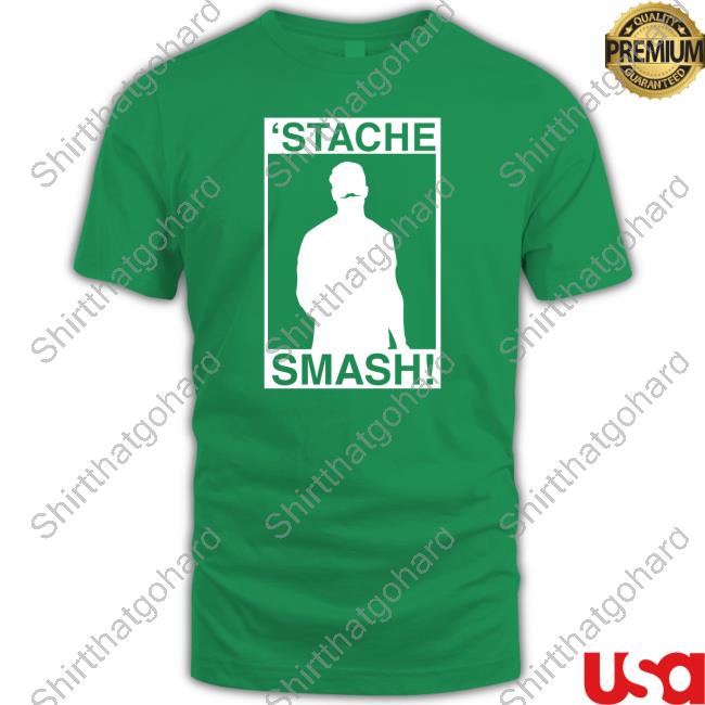 Stache Smash Tee
