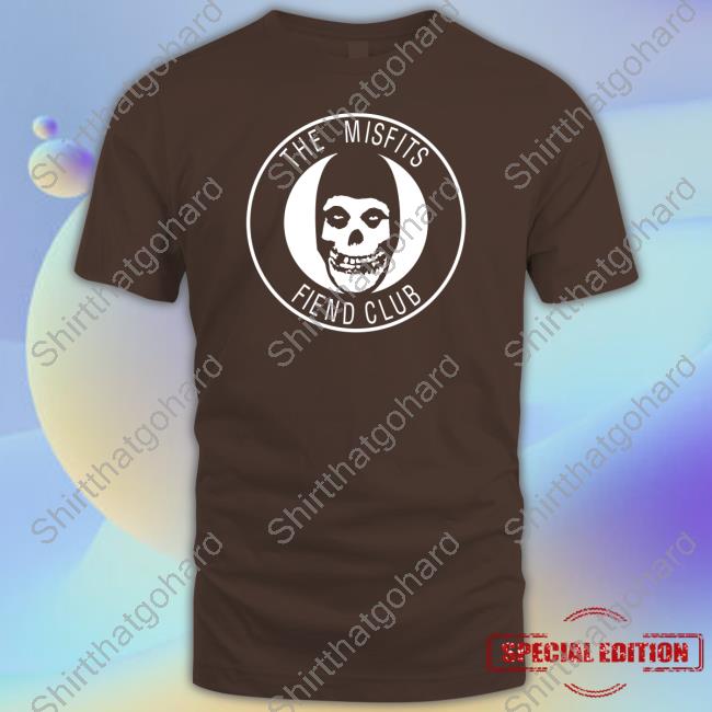 Official Misfits The Misfits Fiend Club Tee Shirt