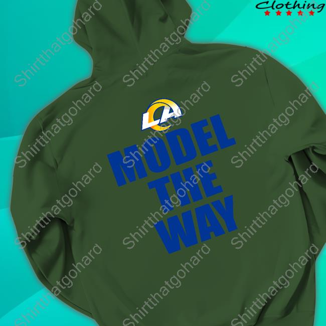Official Los Angeles Rams Model The Way Shirt Andrew Siciliano