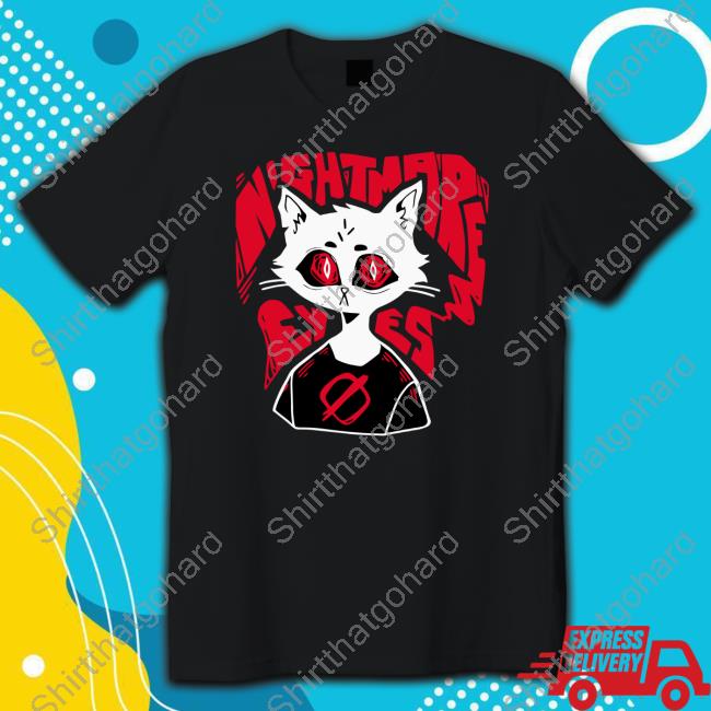 Literally Unvy Nightmare Eyes Tee Shirt