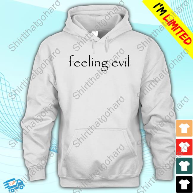 Official Waitimgoated Merch Feeling Evil T Shirt