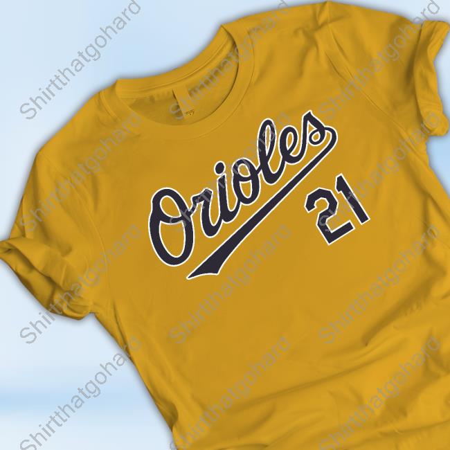 Orioles Austin Hays 21 Custom T Shirts Baltimore Orioles