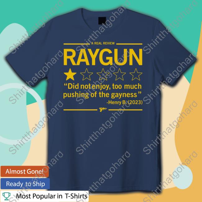 A Real Review Did Not Enjoy Too Much Pushing Of The Gayness Shirt