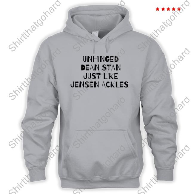 Official Unhinged Dean Stan Just Like Jensen Ackles Tee Shirt
