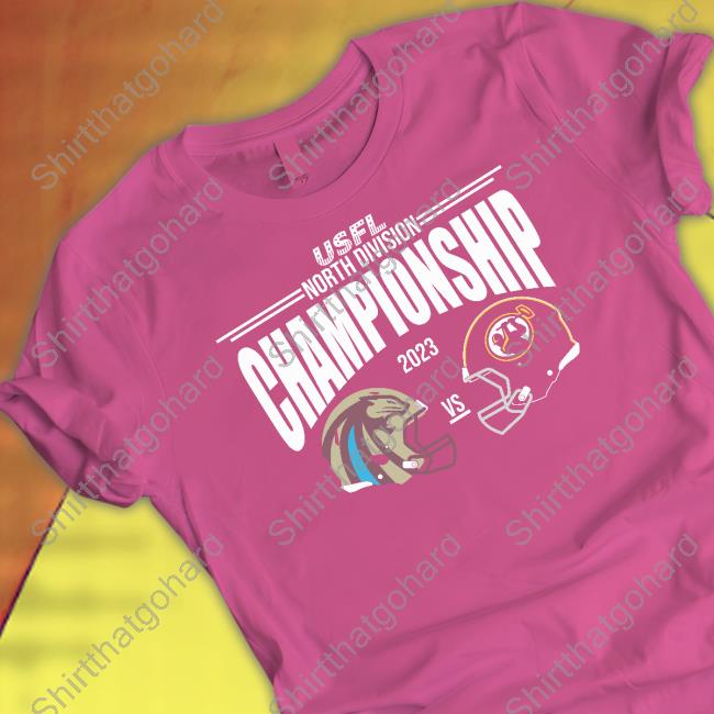 Official USFL North Division Championship 2023 T-Shirt