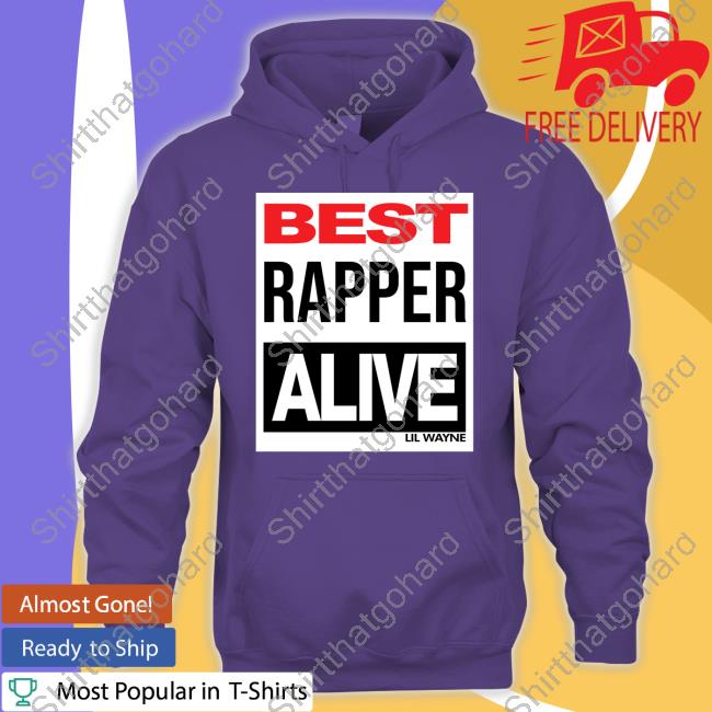 Lil Wayne Shop Best Rapper Alive Long Sleeve Tee
