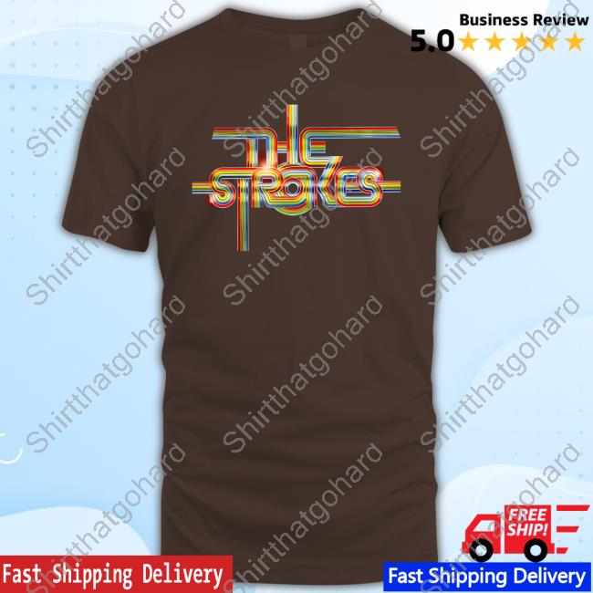 Official The Strokes Ribbon Tee Shirt