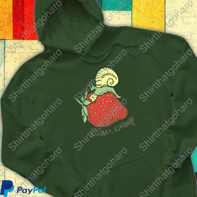 Official Hungry Snail Cave Camp Crewneck Sweatshirt