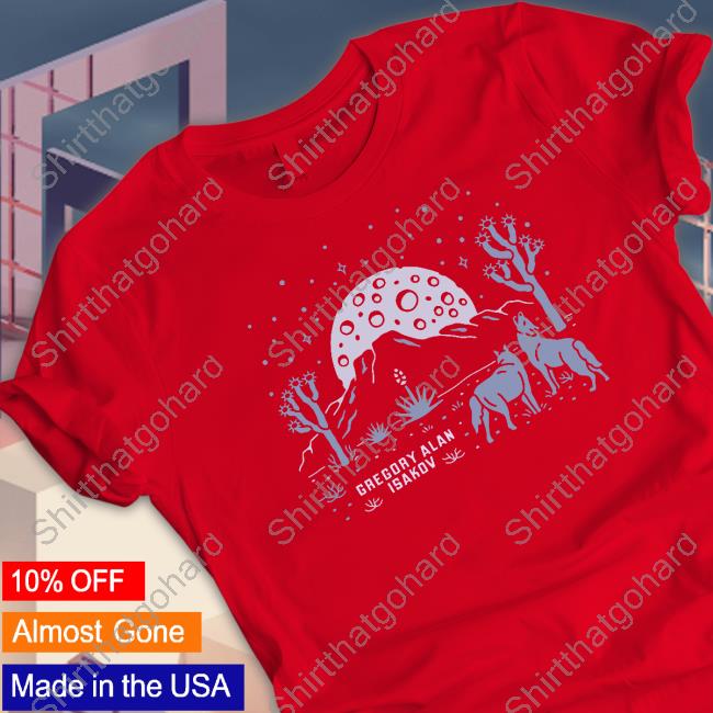 Gregory Alan Isakov Shop Full Moon In Joshua Tree Long Sleeve Tee