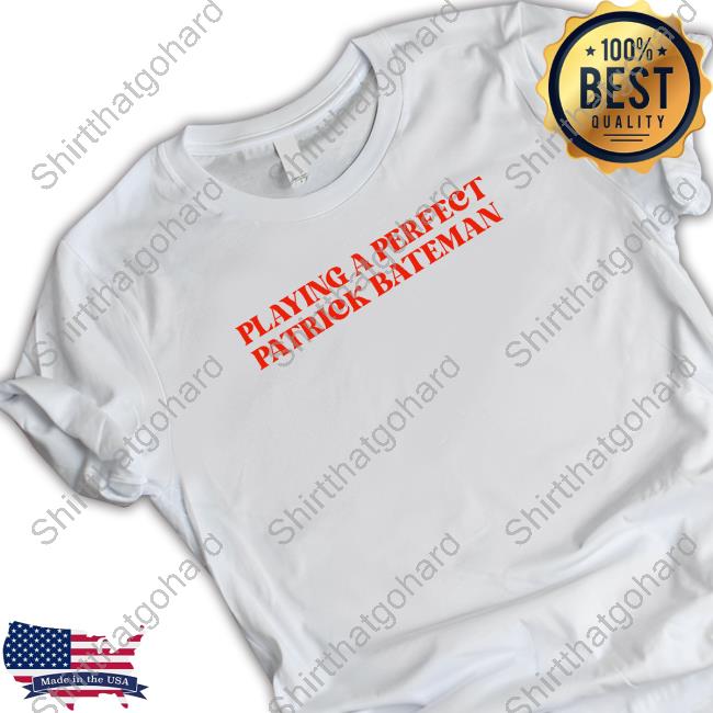 Maisie Peters Merch Playing A Perfect Patrick Bateman Shirt