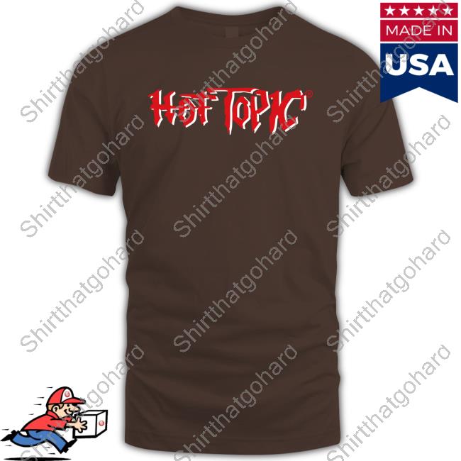 Hot Topic Merch Retro Hot Topic Logo T-Shirt