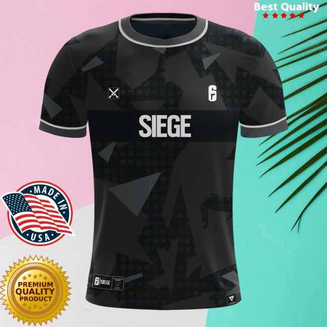 Official Thentwrk Rainbow Six Siege Attacker Tees Black Camo