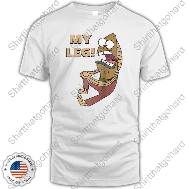 Official Fred The Fish My Leg Shirt