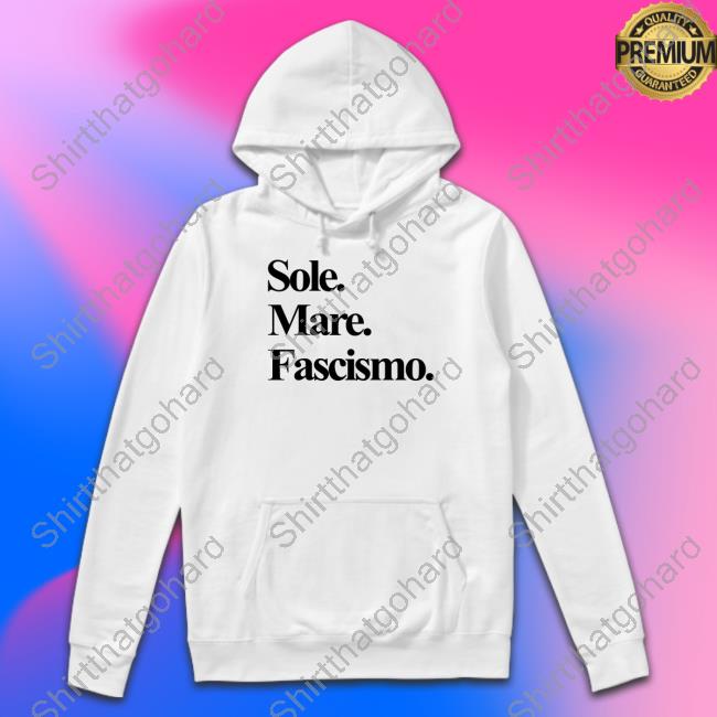 Official Dago Supremacy Sole Mare Fascismo Long Sleeve Tee