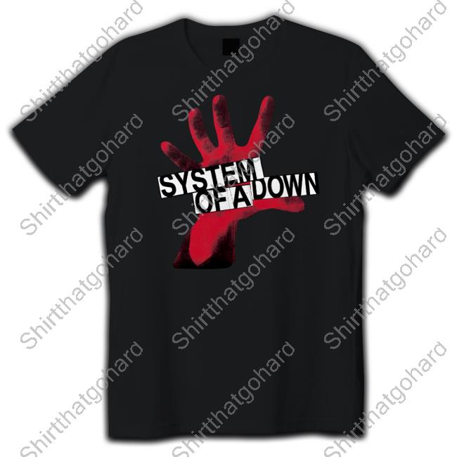Official Self-Titled Red Hand Logo Shirt