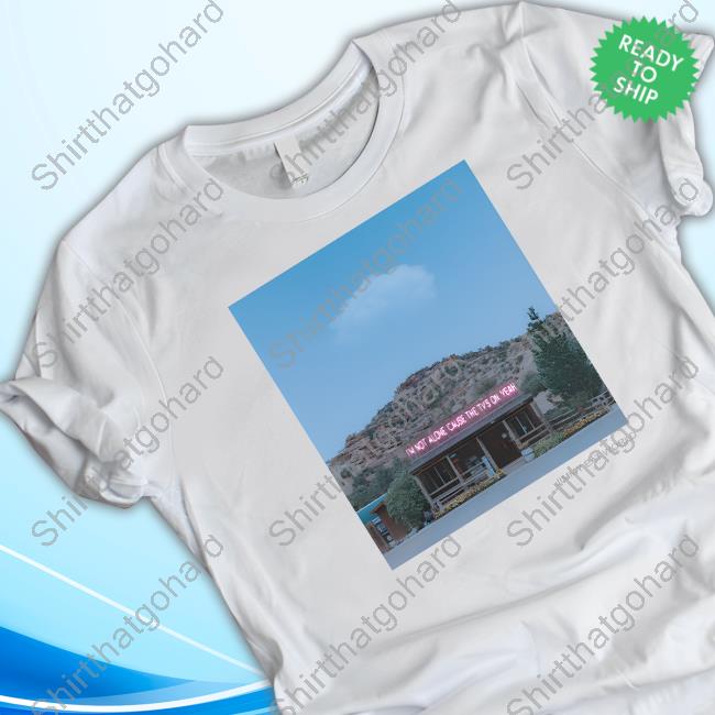 Jimmy Eat World Store I'm Not Alone Cause The Tvs On Yeah Shirt