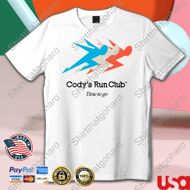 Cody's Run Club Time To Go Shirt