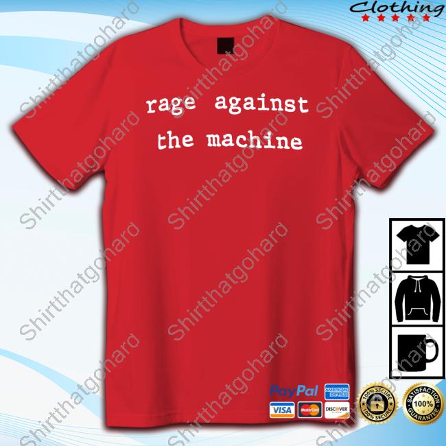 Official Rage Against The Machine Shirt