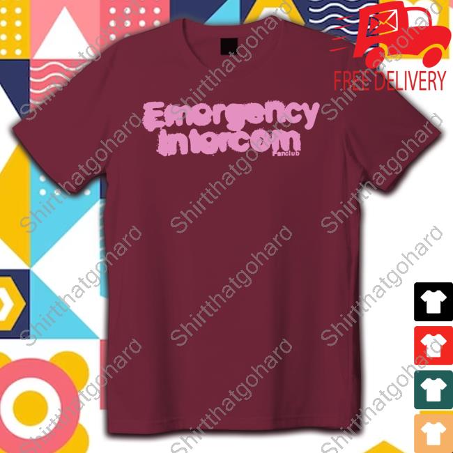 Emergency Intercom Fan Club T Shirt