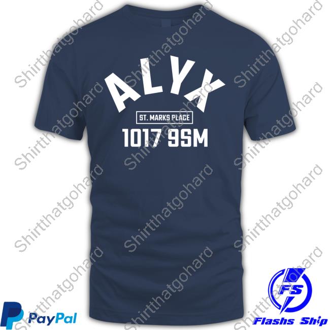 1017 Alyx 9Sm Black Arch Tee Shirt