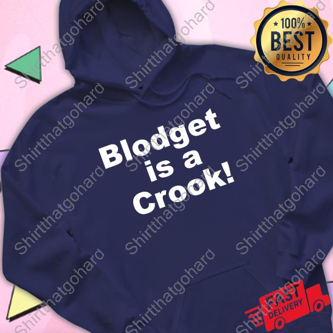 Official Blodget Is A Crook T Shirt