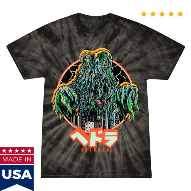 Official Cavity Colors Hedorah The Smog Monster 3D Tie Dye Hot Shirt Cavitycolors