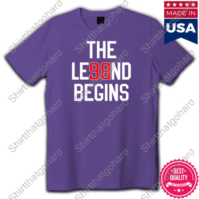 Official Obvious Shirts Shop The Le98nd Begins Long Sleeve Tee