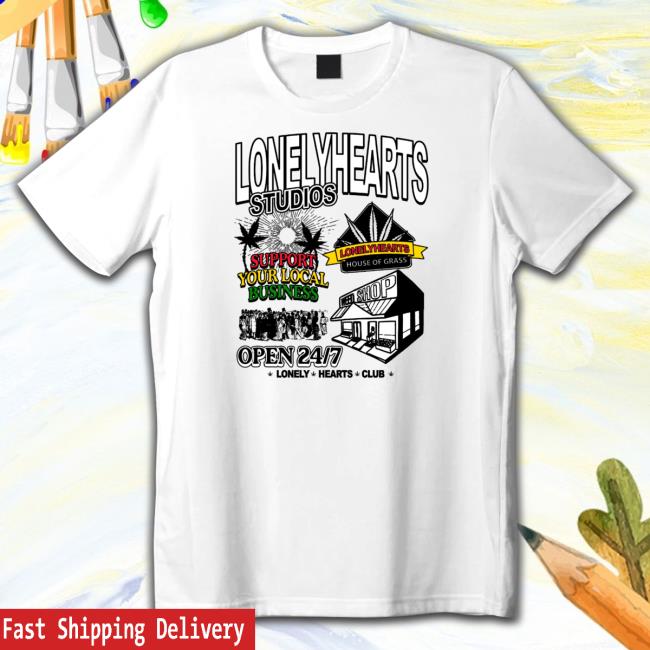 Lonely Hearts Club House Of Grass Top Shirt