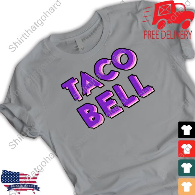 Official Taco Bell Taco Shop Taco Bell Distress Logo Cap