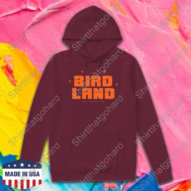 Rotowear Merch Baltimore Orioles Birdland Shirts