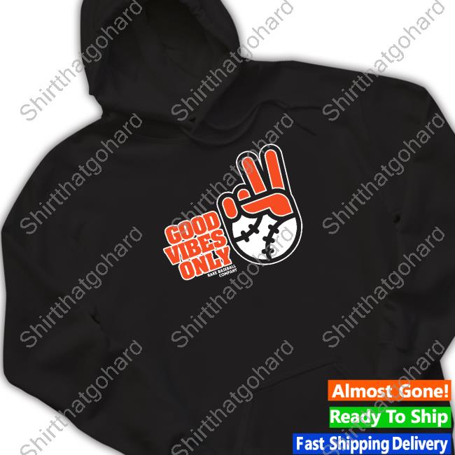 Brandon Crawford Good Vibes Only Rake Baseball Company Shirt