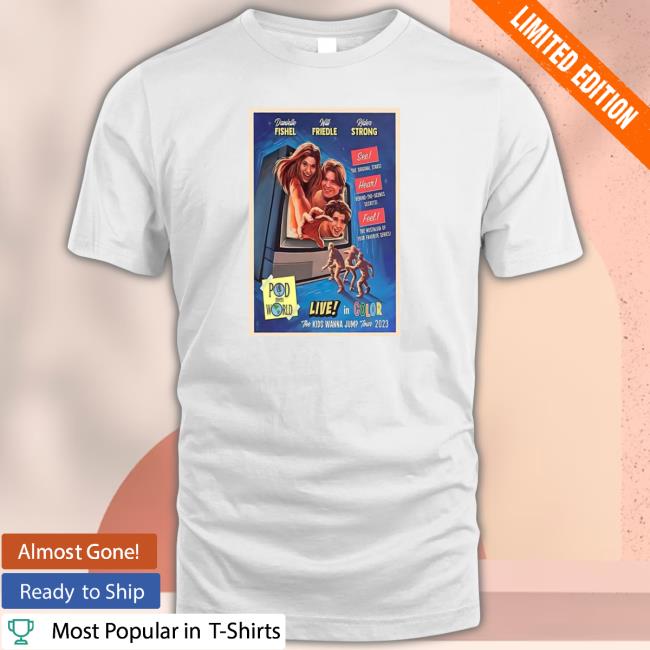 Official Pod Meets World Live In Color The Kid Wanna Jump Tour 2023 Shirt Sweatshirt