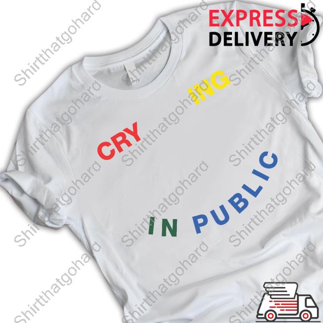 Harry Styles Madi Diaz Hello Merch Crying In Public Tee Shirt