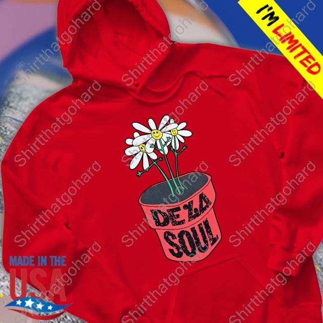 Official De La Soul Merch Flower Pot T-Shirt
