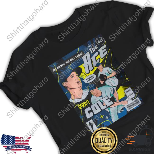 Official Jomboy Media Gerrit Cole The Ace Comic Edition Shirts