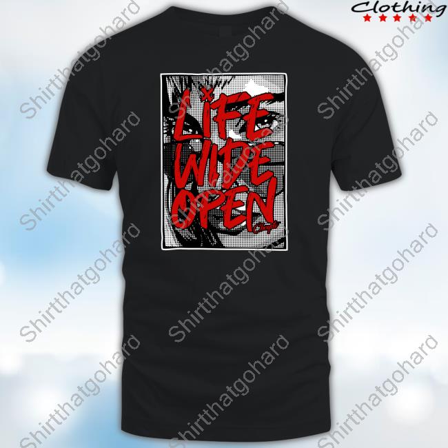 Official Cboystv Merch Rosie Red Life Wide Open Hoodie
