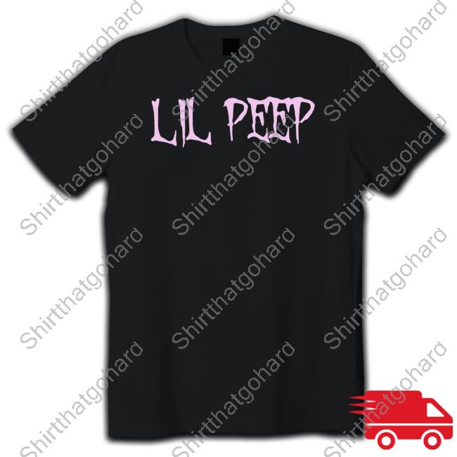 Lil Peep Merch OG Lil Peep Pink Design T-Shirt