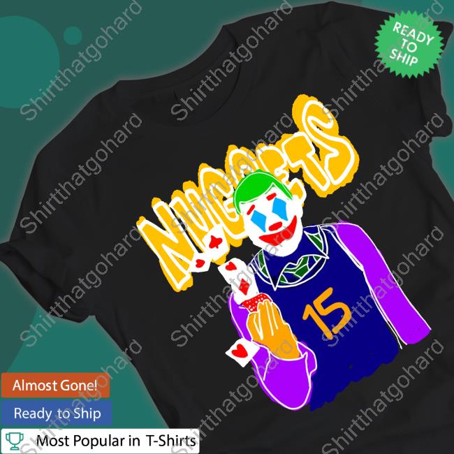 Courtside Exclusive Merch Denver Nuggets Shirts