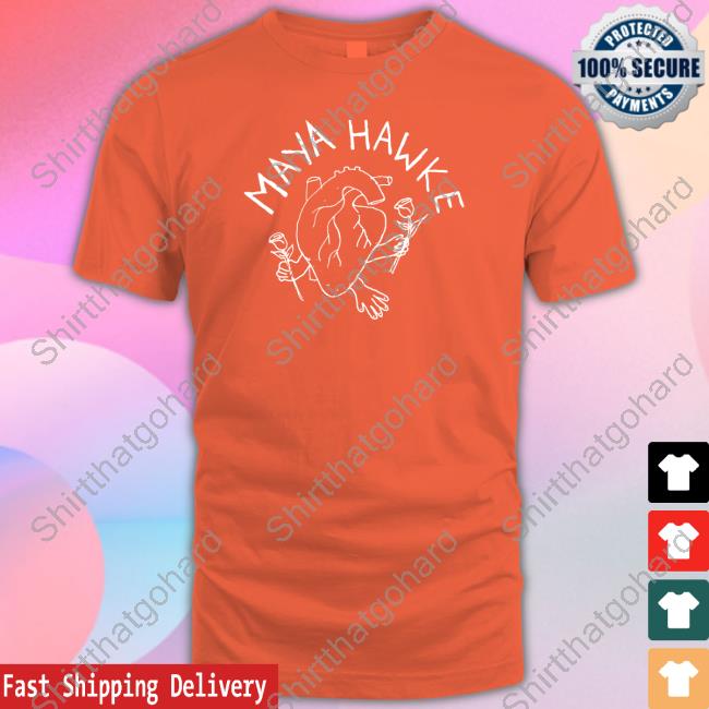 Official Maya Hawke Merch Maya Hawke Generous Heart Hoodie Ambientinks