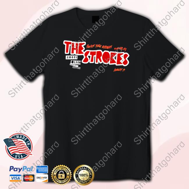 The Strokes Merch Forest Hills Stadium Tee
