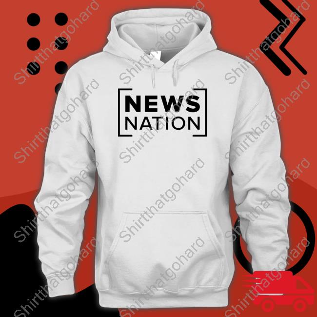 Official Threadless Merch NewsNation Logo Stacked Tee