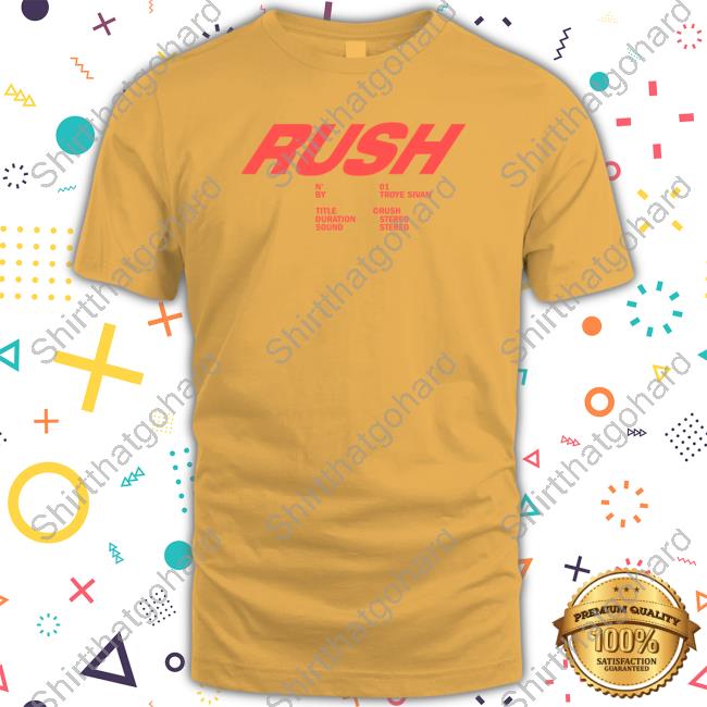 Troye Sivan Rush Tee