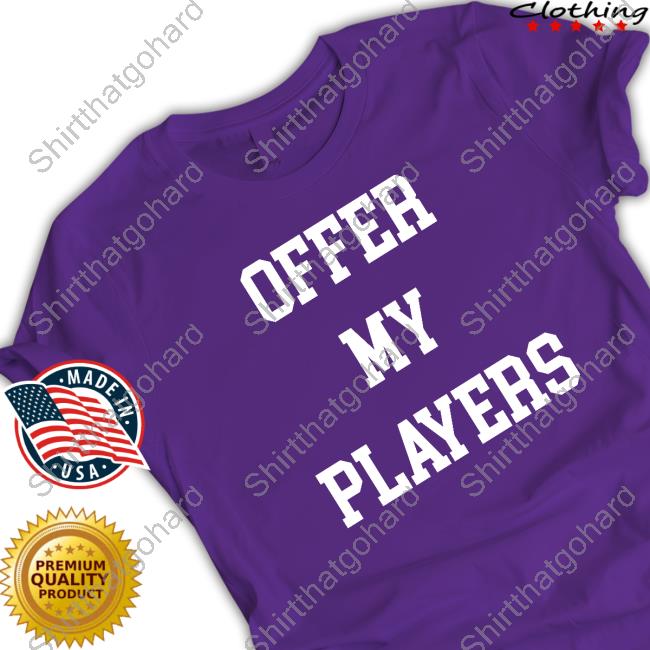 Offer My Players Tee