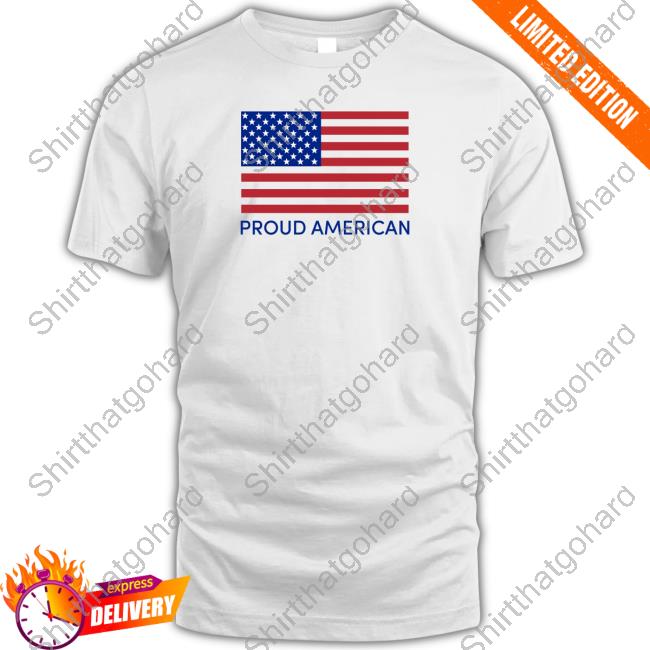 Official Fox News Merchandise Proud American T-Shirt
