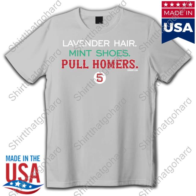 Official Bonfire Shop Lavender Hair Mint Shoes Pull Homers Sox Addict Hat