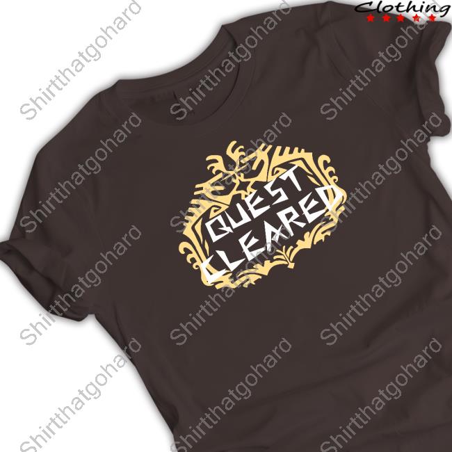 Official Melissa Belladonna Quest Cleared Monster Hunter Shirt