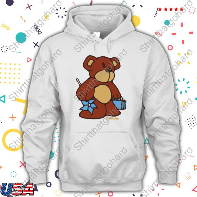 Official Ricky Montgomery Merch Bear T Shirt Rickymontgomery