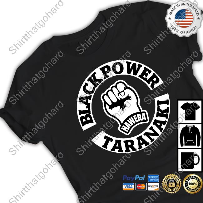 Official Black Power Hawera Taranaki Sweatshirt